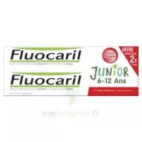 Fluocaril Junior Gel Dentifrice Fruits Rouges 6/12ans 2*75ml à Gardanne