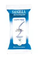 Saugella Lingette Dermoliquide Hygiène Intime Paquet/15 à Gardanne